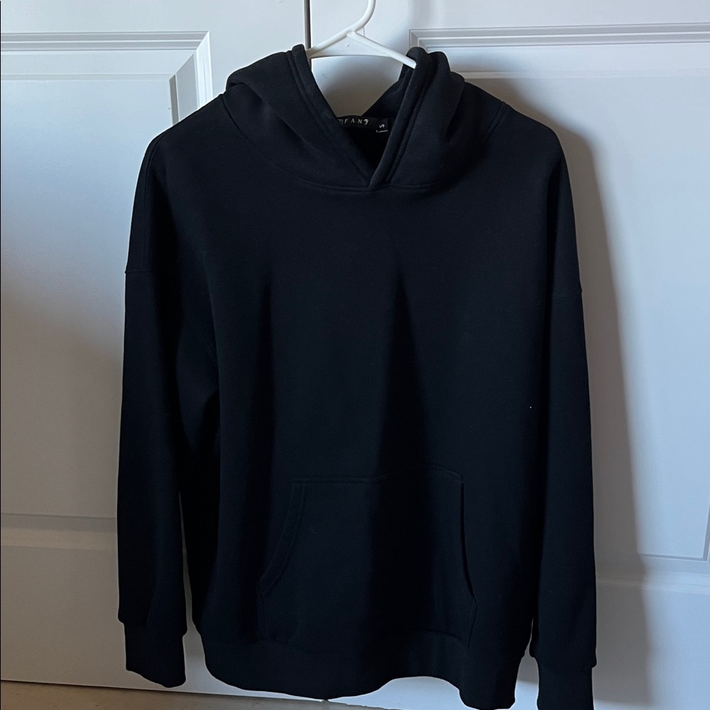 Black sweatshirt hoodie